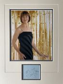 Jenny Agutter Great British Actress Signed Display. Approx 16 x 12 inches overall. Good condition.