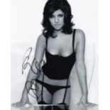 Roxanne Pallett Emmerdale Actress Sexy 10x8 Signed Photo. Good condition. All autographs come with a