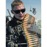 Brian Geraghty Hurt Locker Actor 10x8 inch Signed Photo. Good condition. All autographs come with