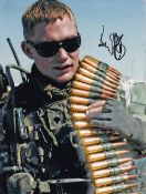 Brian Geraghty Hurt Locker Actor 10x8 inch Signed Photo. Good condition. All autographs come with