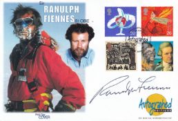 Ranulph Fiennes Intrepid Explorer Signed First Day Cover . Good condition. All autographs come