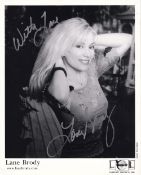 Lane Brody American Country Singer 10x8 inch Signed Photo. Good condition. All autographs come
