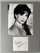 Anne Archer Fatal Attraction Actress Signed Display. Approx 16 x 12 inches overall. Good