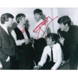 Gerry Marsden Chart Topping Singer, Pacemakers 10x8 inch Signed Photo. Good condition. All