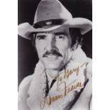 Dennis Weaver Great American Actor 7x5 inch Signed Photo. Good condition. All autographs come with a
