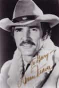 Dennis Weaver Great American Actor 7x5 inch Signed Photo. Good condition. All autographs come with a