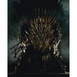 Iwan Rheon, Natalia Tena, Faye Marsay Game of Thrones Actors Multi Signed 10x8 inch Photo. Good