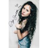 Eliza Doolittle British Singer, Songwriter 10x8 inch Signed Photo. Good condition. All autographs