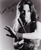 Louise Jameson Dr Who Actress Signed 10x8 inch Photo. Good condition. All autographs come with a