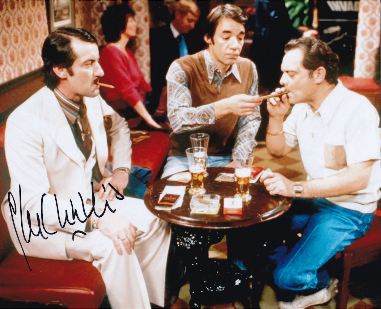 John Challis Only Fools and Horses Actor 10x8 Signed Photo. Good condition. All autographs come with