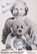 Roger De Courcey Legendary Ventriloquist 6x4 inch Signed Photo. Good condition. All autographs