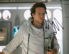 Rafe Spall Prometheus Actor 10x8 inch Signed Photo. Good condition. All autographs come with a