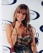 Louise Chart Topping Singer 10x8 inch Signed Photo. Good condition. All autographs come with a