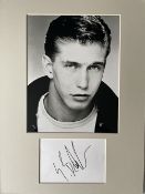 Stephen Baldwin American Actor, Producer Signed Display. Approx 16 x 12 inches overall. Good