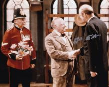 Frank Williams Dads Army Actor 10x8 inch Signed Photo. Good condition. All autographs come with a