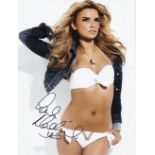 Nadine Coyle Girls Aloud Band Member 10x8 inch Signed Photo. Good condition. All autographs come