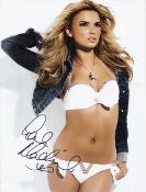 Nadine Coyle Girls Aloud Band Member 10x8 inch Signed Photo. Good condition. All autographs come