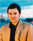 David Gray Chart Topping Singer 10x8 inch Signed Photo. Good condition. All autographs come with a