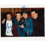 Travis Scottish Rockband 10x8 inch Signed Photo. Good condition. All autographs come with a
