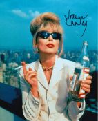 Joanna Lumley Ab Fab Actress 10x8 Signed Photo. Good condition. All autographs come with a