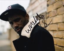 Jermaine Scott, Wretch 32 British Rapper 10x8 inch Signed Photo. Good condition. All autographs come
