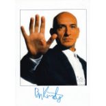 Ben Kingsley Award Winning Actor 10x8 inch Signed Photo. Good condition. All autographs come with