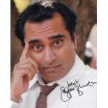 Sanjeev Bhaskar Unforgotten TV Actor 10x8 Signed Photo. Good condition. All autographs come with a