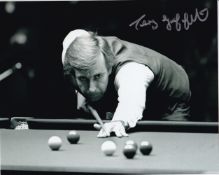 Terry Griffiths Welsh Snooker Legend Signed 10x8 inch Photo. Good condition. All autographs come
