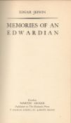 Memories of an Edwardian by Edgar Jepson Hardback Book 1938 Second Edition published by Martin