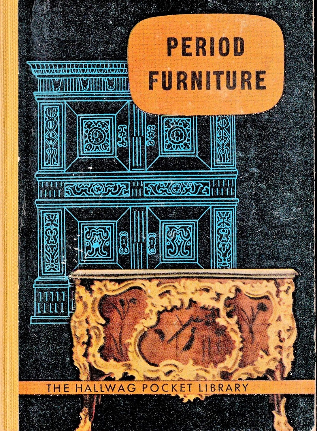 The Hallwag Pocket Library Period Furniture by E Gradmann 1955 Hardback Book published by Edward