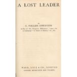 A Lost Leader by E Phillips Oppenheim Hardback Book date and edition unknown published by Ward, Lock