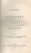 The Tragedies of Euripides Literally Translated by Theodore Alois Buckley vol 2 1872 Hardback Book