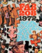 Fab 208 1972 The A Z of Pop, Famous Wedding Photos, etc Hardback Book published by I P C Magazines