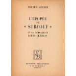 L'epopee Du Surcouf et le Commandant Louis Blaison Softback Book 1952 published by Editions Bellen