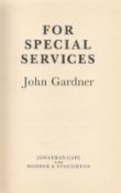 James Bond For Special Services by John Gardner Hardback Book 1982 First Edition published by