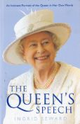 Signed Book Ingrid Seward The Queen's Speech First Edition 2015 Hardback Signed by Ingrid Seward