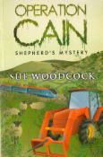 Signed Book Sue Woodcock Operation Cain Shepherd's Mystery 2016 First Edition Softback Book Signed