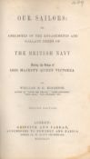 Our Sailors The British Navy by William H G Kingston Hardback Book 1865 Second Edition published