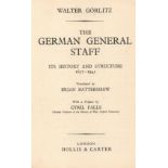 The German General Staff Its History and Structure translated by Brian Battershaw 1953 Softback Book