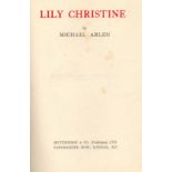 Lily Christine by Michael Arlen Hardback Book date and edition unknown published by Hutchinson and