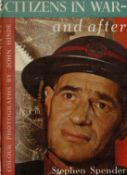 Citizens in War and After by Stephen Spender Hardback Book 1945 First Edition published by George