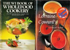 2 Signed Cookery Books Lorraine Coward's and Margaret Hanford Softback Books, Lorraine Coward's