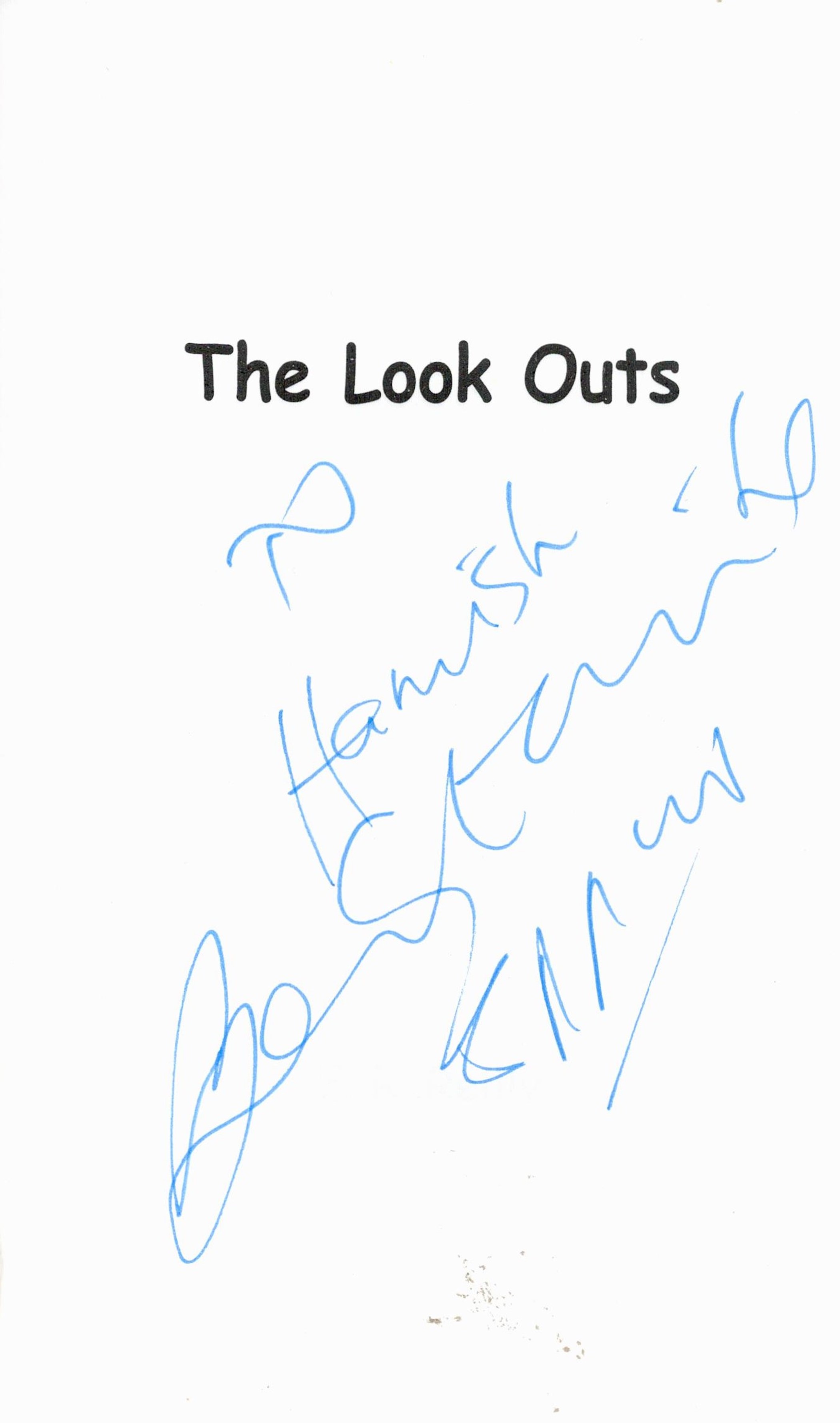 2 x Signed Book E R Reilly The Look Outs and Ian MacDonald Skateboard Gran Softback Books The Look - Image 2 of 6