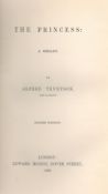 The Princess A medley by Alfred Tennyson Hardback book Sixth Edition 1858 published by Edward