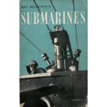 His Majesty's Submarines Softback Book 1945 First Edition published by His Majesty's Stationary
