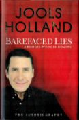 Signed Book Jools Holland Barefaced Lies and Boogie-woogie Boasts 2002 First Edition Hardback Book