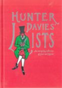 Signed Book Hunter Davies Lists An Intriguing Collection of Facts and Figures Hardback Book 2004