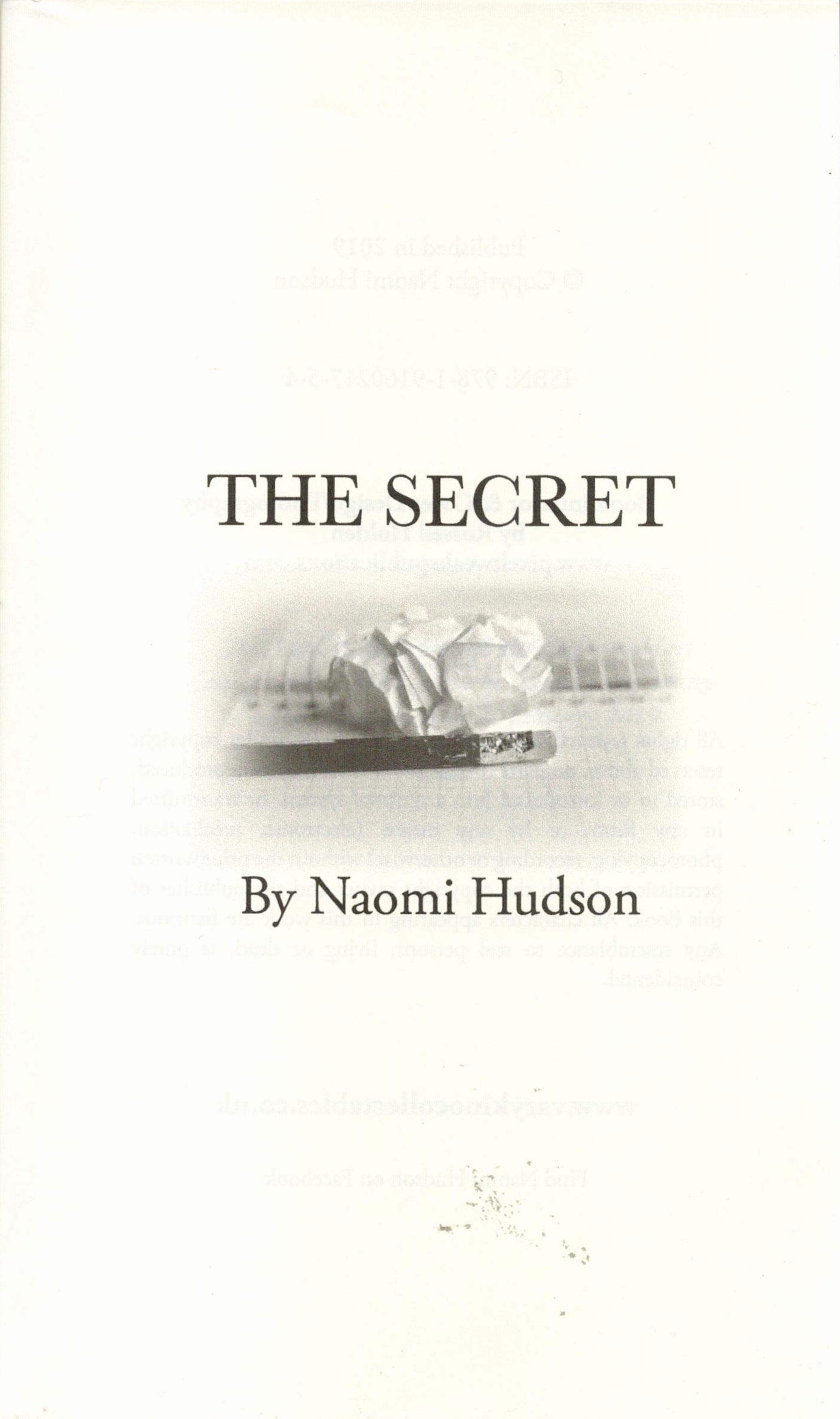 Signed Book Naomi Hudson The Secret The Search for A Missing Person in Filey 2019 First Edition - Image 4 of 5