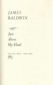 Just Above My Head by James Baldwin Hardback Book 1979 First Edition published by The Dial Press