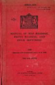 Manual of Map Reading, Photo Reading, and Field Sketching by The War Office 1940 Hardback Book